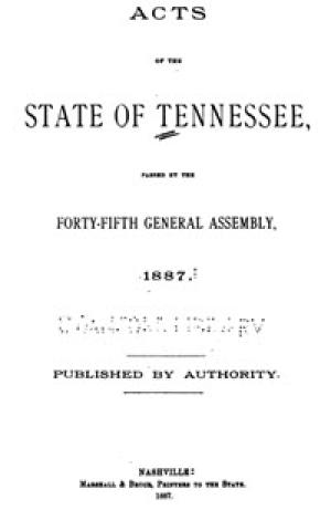 Acts of the State of Tennessee - 10685837